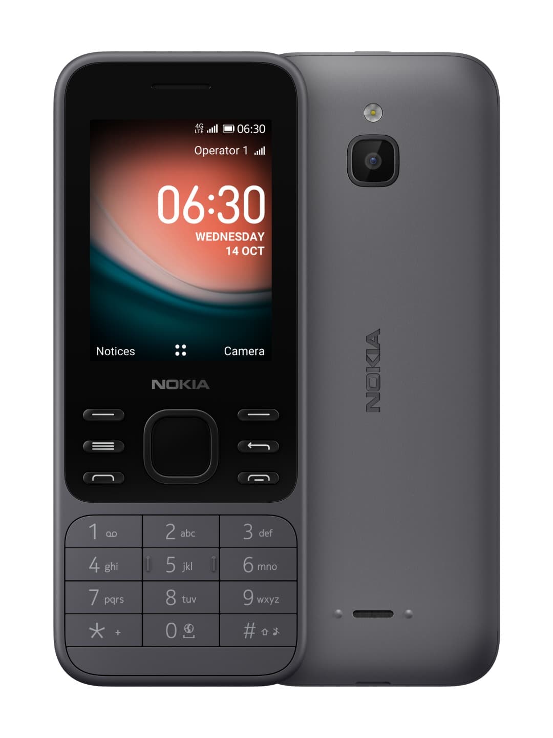 Nokia 6300 - Grijs - 2G