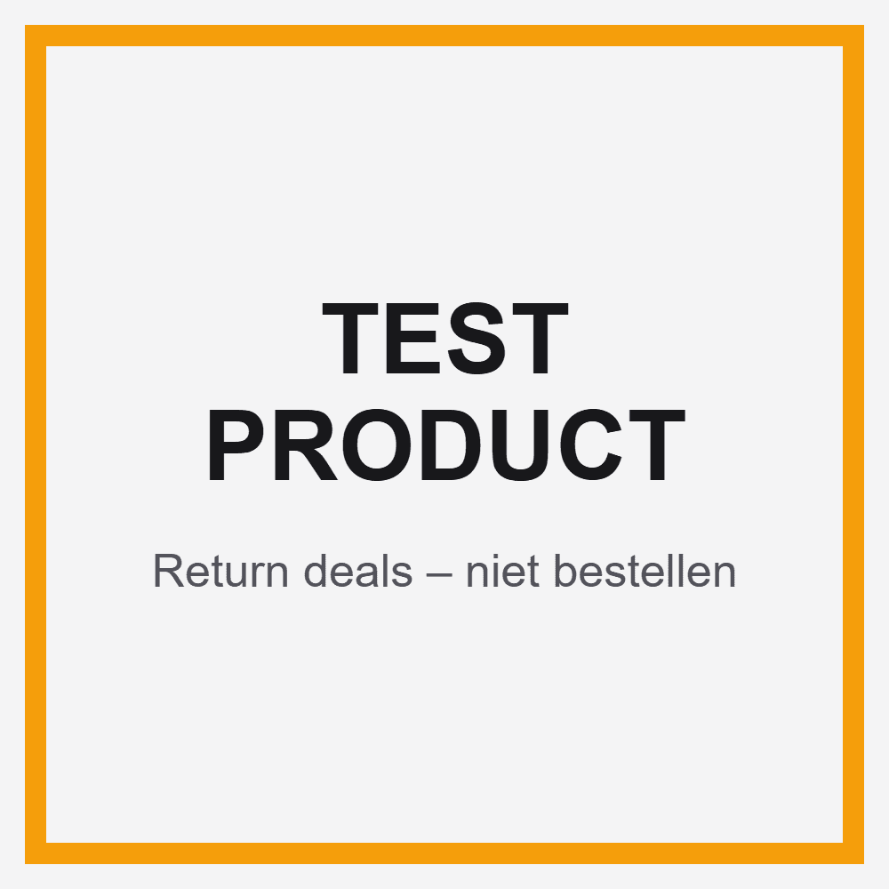 Test product return deals